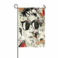 thumbnail image 1 of ABPHQTO Modern Teenage Girl Home Outdoor Garden Flag House Banner Size 12x18 Inch, 1 of 1