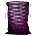 thumbnail image 1 of ABPHQTO Mosaic Bright Violet Disco Storage Basket Laundry Bag with Drawstring 18x24 Inch, 1 of 3