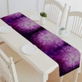 thumbnail image 1 of ABPHQTO Mosaic Bright Violet Disco Table Runner Placemat Tablecloth For Home Decor 16x72 Inch, 1 of 1