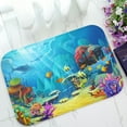 thumbnail image 1 of ABPHQTO Mountain Sea Fish Bird Doormat Entrance Rug Area Rug Floor Mat Home Decor 23.5x16.7 Inch, 1 of 1