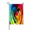 thumbnail image 1 of ABPHQTO Multicolor Rose Home Outdoor Garden Flag House Banner Size 12x18 Inch, 1 of 1