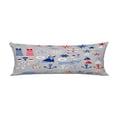 thumbnail image 1 of ABPHQTO Nautical Clip Art Body Pillow Covers Pillow Case Protector Pillowcase 20x60 Inch, 1 of 1