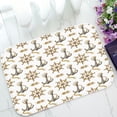 thumbnail image 1 of ABPHQTO Nautical Pattern Doormat Entrance Rug Area Rug Floor Mat Home Decor 23.5x16.7 Inch, 1 of 1
