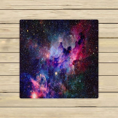 ABPHQTO Nebula Galaxies In Space Towels Beach Bath Pool Sprot Travel Hand Spa Towel 13x13 Inch