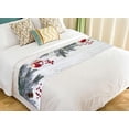 thumbnail image 1 of ABPHQTO New Year'S Card Bed Runner Bedding Scarf Bed Decoration 20x95 inch, 1 of 1