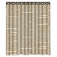 thumbnail image 1 of ABPHQTO Newspaper Columns Waterproof Polyester Shower Curtain and Hooks For Home Decor 60x72 Inch, 1 of 1