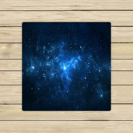ABPHQTO Night Sky With Stars And Nebula Towels,Beach Bath Pool Sprot Travel Hand Spa Towel 13x13 Inch