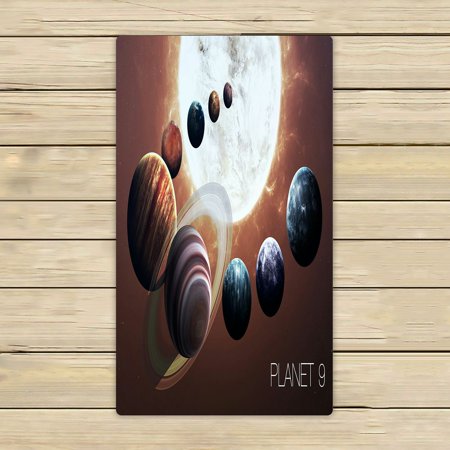 ABPHQTO Ninth Planet Solar System Opened New Gas Giant Towels,Beach Bath Pool Sprot Travel Hand Spa Towel 16x28 Inch