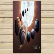 ABPHQTO Ninth Planet Solar System Opened New Gas Giant Towels,Beach Bath Pool Sprot Travel Hand Spa Towel 30x56 Inch