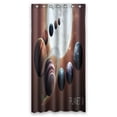 thumbnail image 1 of ABPHQTO Ninth Planet Solar System Opened New Gas Giant Waterproof Polyester Shower Curtain and Hooks For Home Decor 36x72 Inch, 1 of 1
