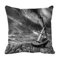 thumbnail image 1 of ABPHQTO Old Anchor At A Stormy Beach Pillow Case Pillow Cover Pillow Protector Two Sides For Couch Bed 16x16 Inch, 1 of 1