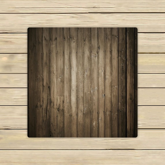 ABPHQTO Old Dirty Wooden Wall Towels Beach Bath Pool Sprot Travel Hand Spa Towel 13x13 Inch