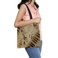 thumbnail image 1 of ABPHQTO Paper Note Sings Canvas Bag Reusable Tote Grocery Shopping Bags Tote Bag 14x16 inch, 1 of 2