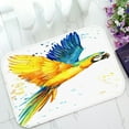 thumbnail image 1 of ABPHQTO Parrot Bird Doormat Entrance Rug Area Rug Floor Mat Home Decor 23.5x16.7 Inch, 1 of 1