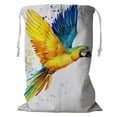 thumbnail image 1 of ABPHQTO Parrot Bird Storage Basket Laundry Bag with Drawstring 24x32 Inch, 1 of 3
