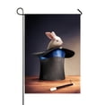 thumbnail image 1 of ABPHQTO Photo Composite Rabbit Magician Hat Home Outdoor Garden Flag House Banner Size 28x40 Inch, 1 of 1