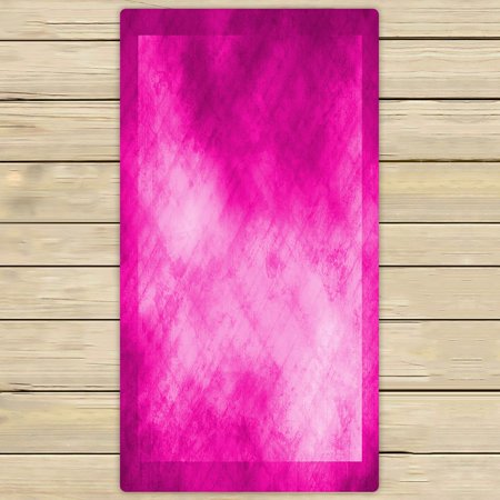 ABPHQTO Pink Background Towels Beach Bath Pool Sprot Travel Hand Spa Towel 30x56 Inch