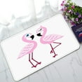 thumbnail image 1 of ABPHQTO Pink Flamingo Doormat Entrance Rug Area Rug Floor Mat Home Decor 30x18 Inch, 1 of 1