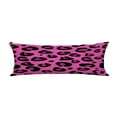 thumbnail image 1 of ABPHQTO Pink Leopard Texture Pattern Body Pillow Covers Pillow Case Protector Pillowcase 20x60 Inch, 1 of 1