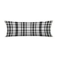 thumbnail image 1 of ABPHQTO Plaid Lumberjack And Buffalo Check Pattern Body Pillow Covers Pillow Case Protector Pillowcase 20x60 Inch, 1 of 1
