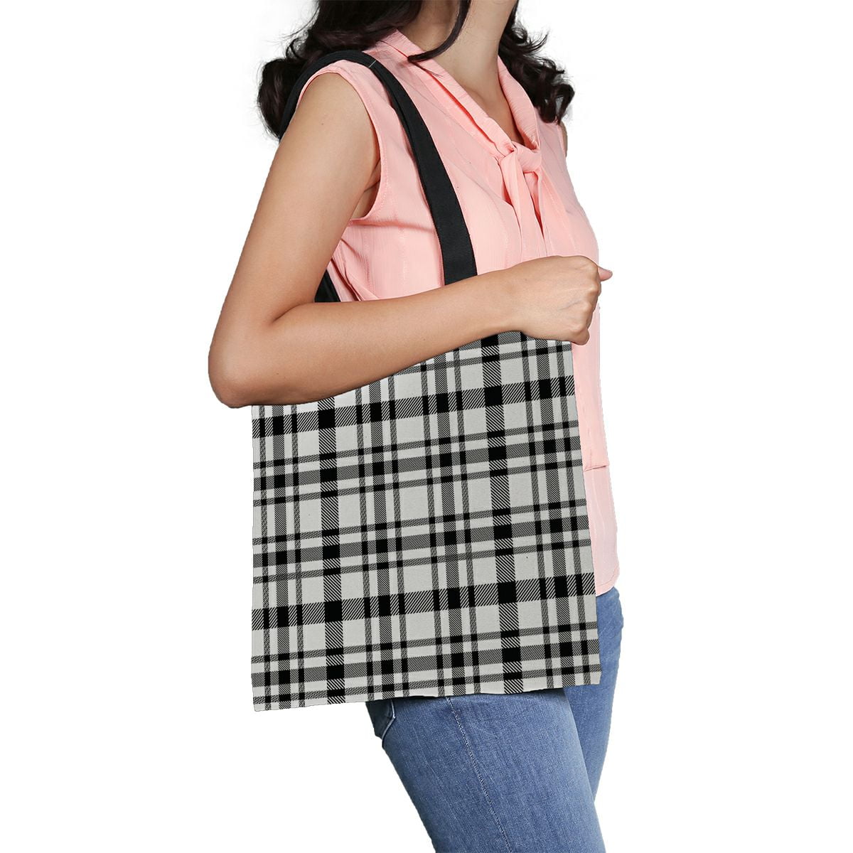 Buffalo check handbags hot sale