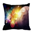 thumbnail image 1 of ABPHQTO Planets Galaxy Over Light Pillow Case Pillow Cover Pillow Protector Two Sides For Couch Bed 20x20 Inch, 1 of 1