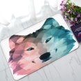 thumbnail image 1 of ABPHQTO Polygonal Style Wolf Doormat Entrance Rug Area Rug Floor Mat Home Decor 30x18 Inch, 1 of 1