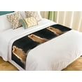 thumbnail image 1 of ABPHQTO Pomeranian Brown Dog Breed In Thailand Bed Runner Bedding Scarf Bed Decoration 20x95 inch, 1 of 1