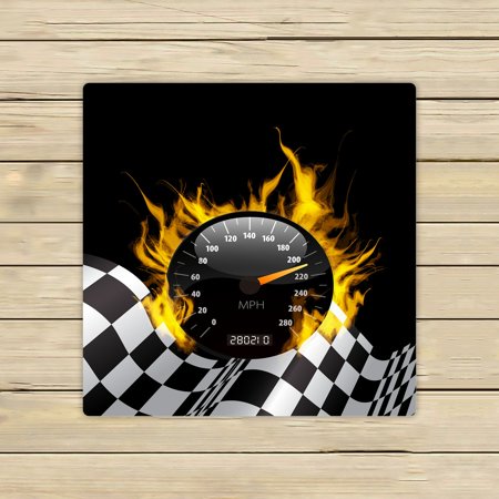 ABPHQTO Racing Background Towels Beach Bath Pool Sprot Travel Hand Spa Towel 13x13 Inch