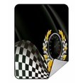 thumbnail image 1 of ABPHQTO Racing Fleece Blanket Fleece Back Throw Blanket 58x80 Inch, 1 of 1