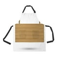 thumbnail image 1 of ABPHQTO Real Hanging Wood Board Sign On A White Apron Home Kitchen Apron with Pockets, 1 of 1