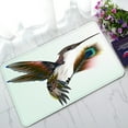 thumbnail image 1 of ABPHQTO Realistic Humming Bird Doormat Entrance Rug Area Rug Floor Mat Home Decor 30x18 Inch, 1 of 1