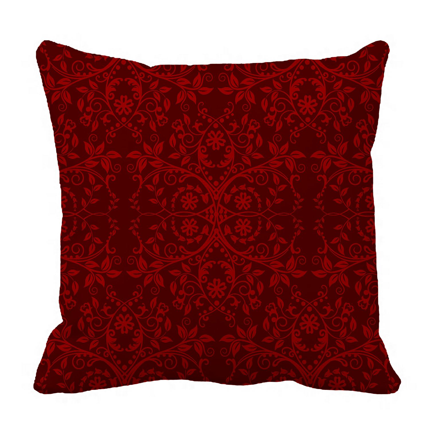 ABPHQTO Red Floral Pillow Case Pillow Cover Pillow Protector Two Sides