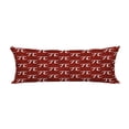 thumbnail image 1 of ABPHQTO Red White Pi Symbol Body Pillow Covers Pillow Case Protector Pillowcase 20x60 Inch, 1 of 1