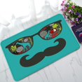 thumbnail image 1 of ABPHQTO Retro Sunglasses Eyeglasses Doormat Entrance Rug Area Rug Floor Mat Home Decor 23.5x16.7 Inch, 1 of 1