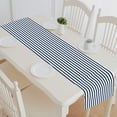 thumbnail image 1 of ABPHQTO Rope Striped Pattern Table Runner Placemat Tablecloth For Home Decor 14x72 Inch, 1 of 1