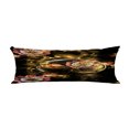 thumbnail image 1 of ABPHQTO Rose Flowers Golden Crystals Black Fantasy Fractal Body Pillow Covers Pillow Case Protector Pillowcase 20x60 Inch, 1 of 1