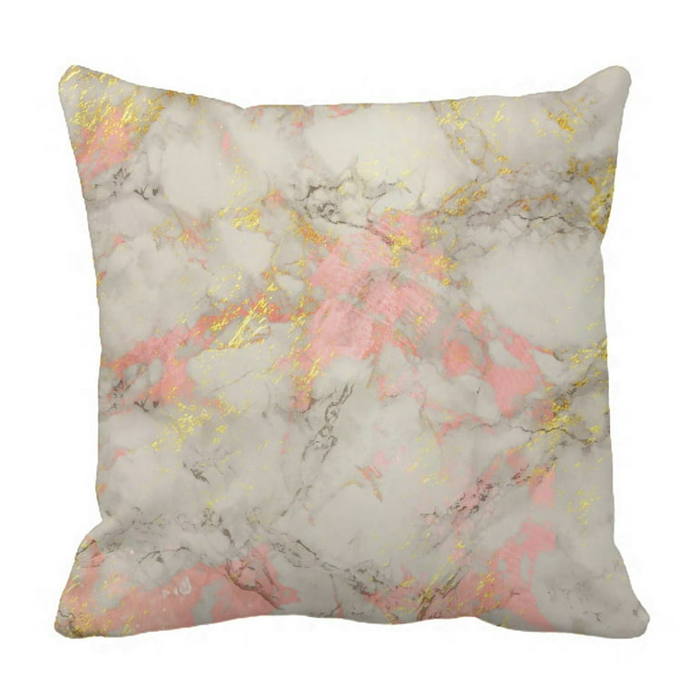Rose gold pillows store for bed