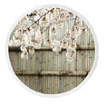 thumbnail image 1 of ABPHQTO Sakura Japanese Cherry Blossoms Beach Towel Beach Blanket with Tassels Beach Throw Towel Yoga Mat Picnic Blanket, 1 of 1