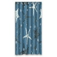 thumbnail image 1 of ABPHQTO Sea Stars Waterproof Polyester Shower Curtain and Hooks For Home Decor 36x72 Inch, 1 of 1
