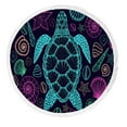 thumbnail image 1 of ABPHQTO Sea Turtle Shells In Line Art Style Beach Towel Beach Blanket with Tassels Beach Throw Towel Yoga Mat Picnic Blanket, 1 of 1