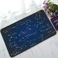 thumbnail image 1 of ABPHQTO Set Zodiac Constellations Space Stars Doormat Entrance Rug Area Rug Floor Mat Home Decor 23.5x16.7 Inch, 1 of 1