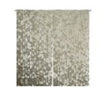 thumbnail image 1 of ABPHQTO Silver Gray Blinking Glitter Glittering Sequins Mosaic Japanese Noren Curtain Doorway Door Window Treatment Curtains Cotton Linen Curtain 85x90 cm, 1 of 1