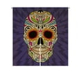 thumbnail image 1 of ABPHQTO Skull Japanese Noren Curtain Doorway Door Window Treatment Curtains Cotton Linen Curtain 85x150 cm, 1 of 1