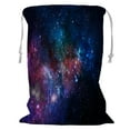 thumbnail image 1 of ABPHQTO Small Part An Infinite Star Field Space Universe Storage Basket Laundry Bag with Drawstring 18x24 Inch, 1 of 3