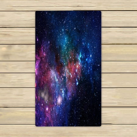 ABPHQTO Small Part An Infinite Star Field Space Universe Towels,Beach Bath Pool Sprot Travel Hand Spa Towel 16x28 Inch