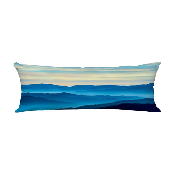 ABPHQTO Smoky Mountains Route 441In Newfound Gap Body Pillow Covers Pillow Case Protector Pillowcase 20x60 Inch