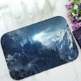 thumbnail image 1 of ABPHQTO Snow-Capped Mountains Between The Castle Doormat Entrance Rug Area Rug Floor Mat Home Decor 23.5x16.7 Inch, 1 of 1