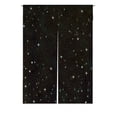 thumbnail image 1 of ABPHQTO Starry In The Night Sky Japanese Noren Curtain Doorway Door Window Treatment Curtains Cotton Linen Curtain 85x120 cm, 1 of 1