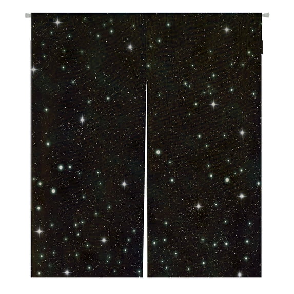 ABPHQTO Starry In The Night Sky Japanese Noren Curtain Doorway Door Window Treatment Curtains Cotton Linen Curtain 85x150 cm